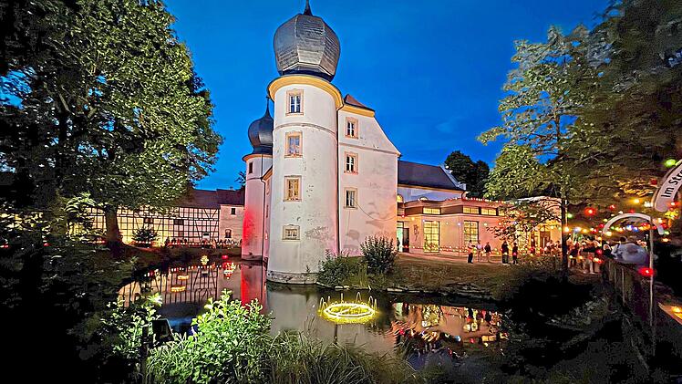 Einzigartig ist die Stimmung am Thundorfer Wasserschloss. Daniel Wandelt
