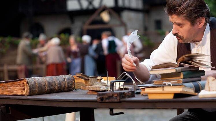 Gerald Leiß als Karl May Foto: Thomas Bachmann