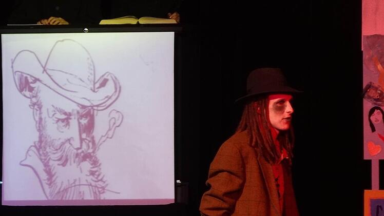 Simon Arnold verstand es, die angeklagte Seele Buschs auf der Bühne aufleben zu lassen.