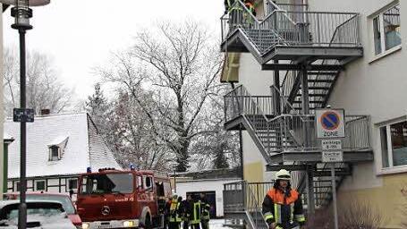 Die Höchstadter Feuerwehr war sofort zur Stelle.  Foto: Waltraud Enkert