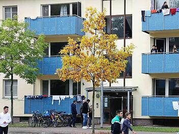 GAL und SPD wollen ein internationales Wohnquartier auf der Fläche der Ankunfts- und Rückführungseinrichtung im Bereich der Flynn-Housing-Area in Bamberg.  Foto: Matthias Hoch/Archiv