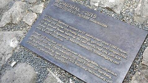 Die Gedenktafel Foto: Matthias Hoch