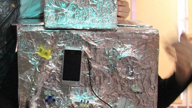 Cooler Roboter. Foto: Miriam Hegner