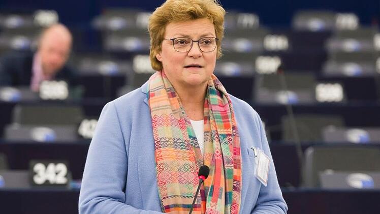 Die Europaabgeordnete Monika Hohlmeier im Parlament