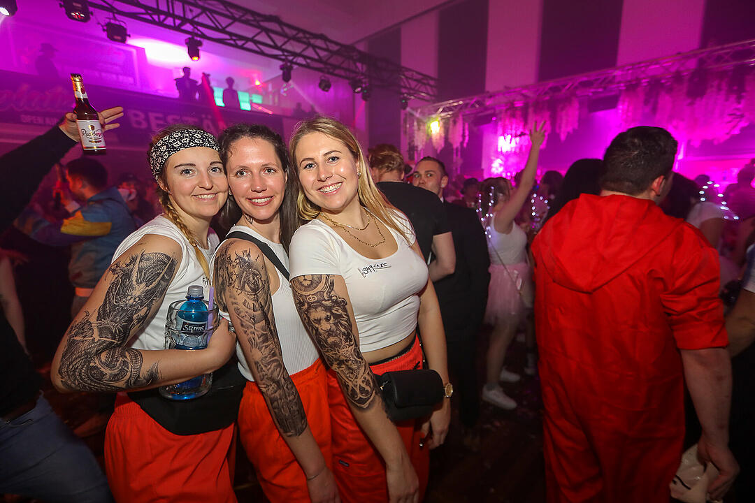 Beste Partystimmung in der Stadthalle