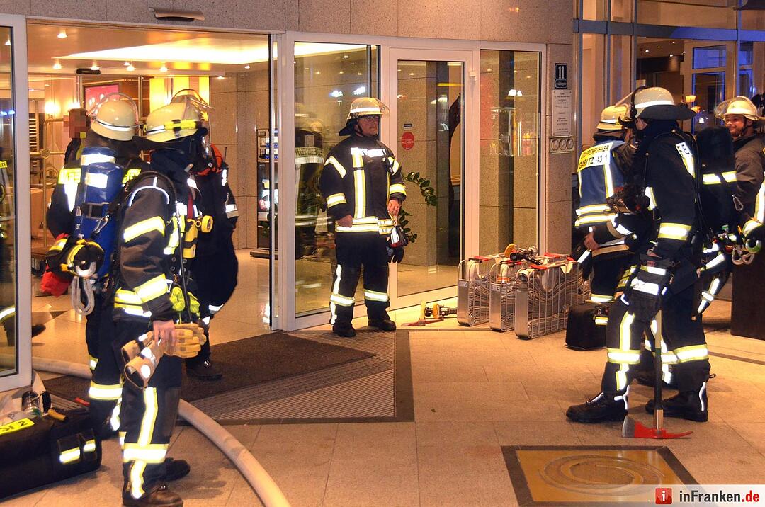 Hotelbrand in Bad Kissingen: 130 Gäste evakuiert