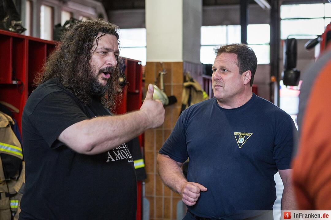 Bembers bei der Feuerwehr Fürth