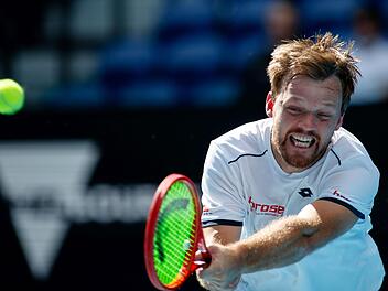 Kevin Krawietz steht mit seinem Landsmann Jan-Lennard Struff im Halbfinale des ATP-Turniers in Dubai.