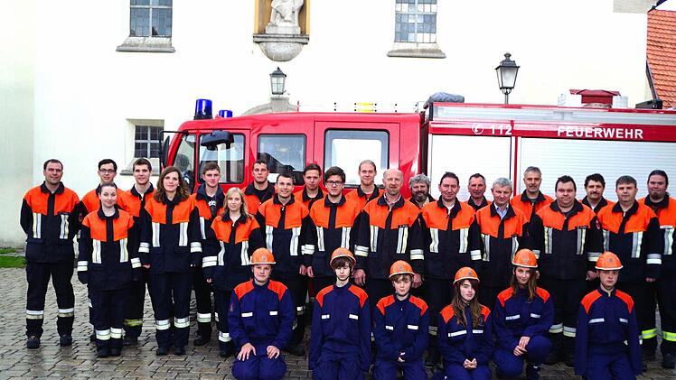 Die Freiwillige Feuerwehr Eltingshausen ist gut aufgestellt. Auch Nachwuchs wird angelernt.
