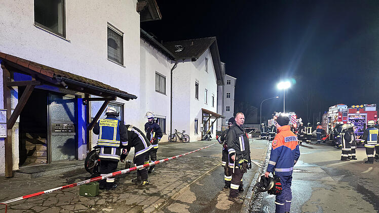 Verletzte bei Brand in Wohnhaus in der Oberpfalz