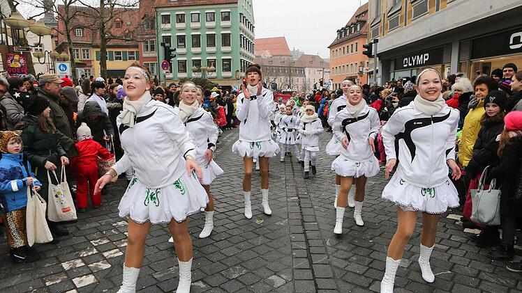 Faschingsumzug in Bamberg Foto: RiegerPress