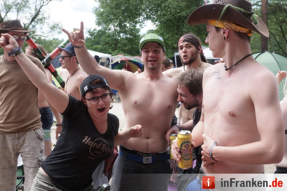 Rock im Park 2016 - Zeltplatz am Samstag