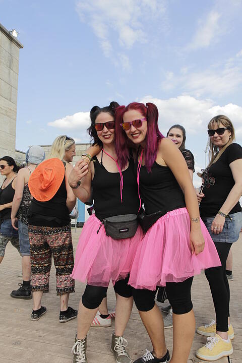 Die krassesten Outfits bei Rock im Park 2017