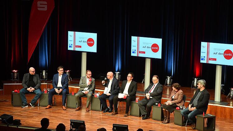 Impressionen vom Regionentalk zur Coburger Landratswahl im KongresshausFoto: Ronald Rinklef