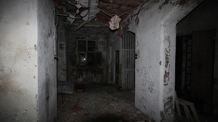 Auch der Keller hat schon bessere Zeiten gesehen.