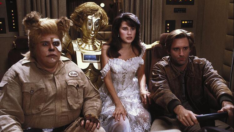 Bis heute die beste Parodie auf die "Star Wars"-Filme: Mel Brooks' Film "Spaceballs" nahm mit absurdem Witz den Kult um die Sternensaga aufs Korn.