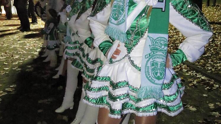 Die Prinzengarde war wieder in bester Laune. Foto: Doris Bauer
