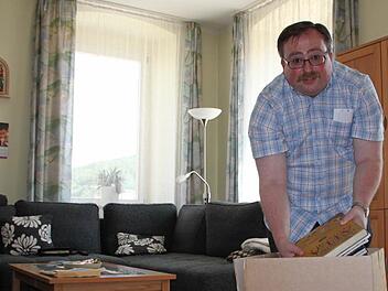 Auszug aus dem Pfarrhaus: Nach drei Jahren in der Pfarreiengemeinschaft verlässt Pfarrvikar Norbert Wahler die Stadt wieder. Foto: Ulrike Müller