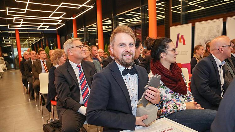 Ralf Schmitt bei der Preisverleihung in Bayreuth Foto: Hans Walter