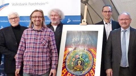 Die Siegerehrung fand in den Räumen der Volksbank in Forchheim statt.  Foto: Pauline Lindner