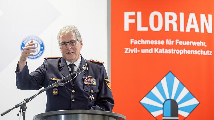 Karl-Heinz Banse, Pr&auml;sident des Deutschen Feuerwehrverbands