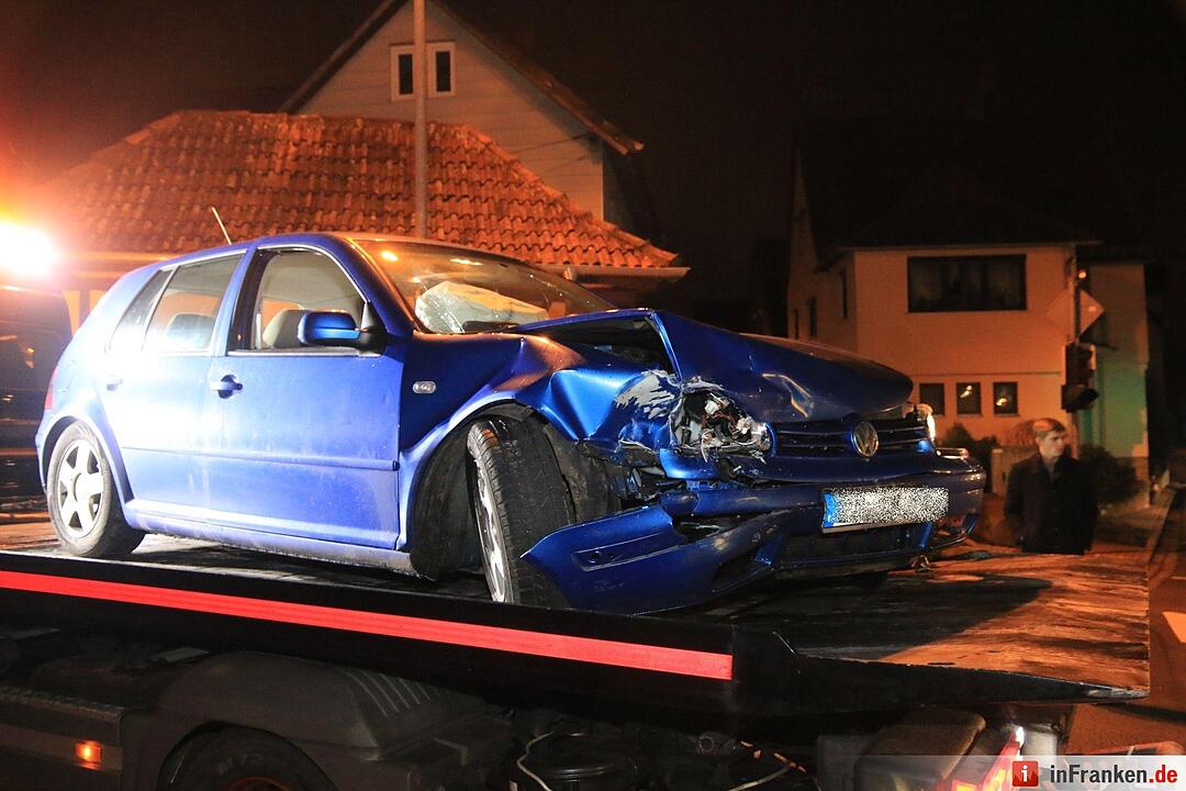 Unfall in Unterlauter