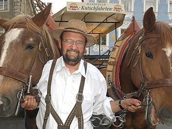 Der letzte Lohnkutscher im Verein, Hans Müller, nun Lohnkutscher im Ruhestand Archivbild: Ronald Rinklef