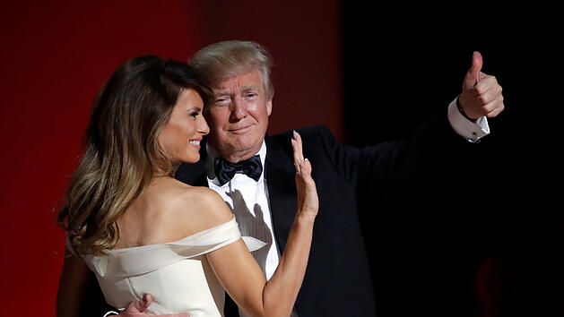 Erste Amtseinführung von Donald Trump