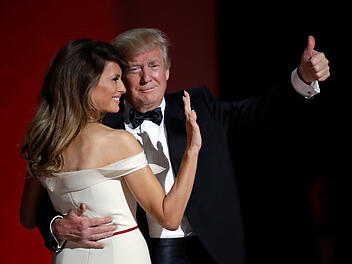 Erste Amtseinführung von Donald Trump