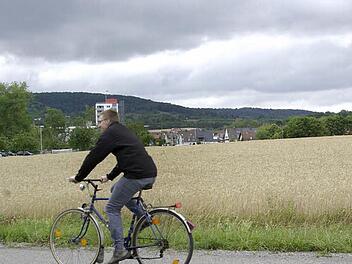 Hier soll das Mischgebiet Trimberger Weg entstehen.  Foto: Winfried Ehling/ Archiv