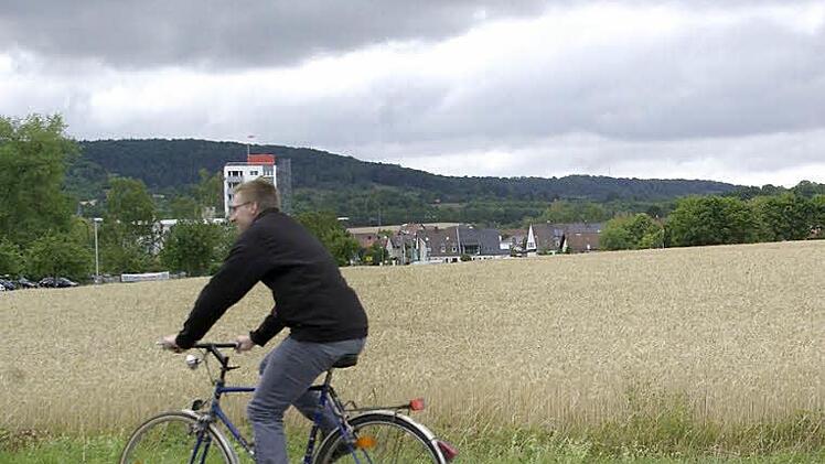 Hier soll das Mischgebiet Trimberger Weg entstehen.  Foto: Winfried Ehling/ Archiv