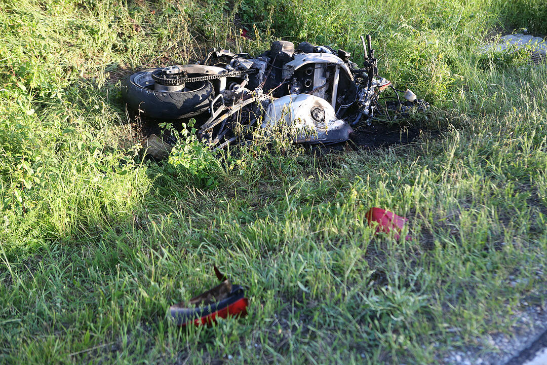 Kreis Bamberg: Biker nach Unfall in Lebensgefahr
