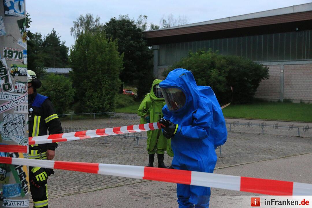Chlorgasaustritt in Freibad Höchstadt