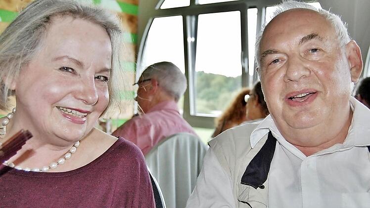 Neubürger als Stammgäste: Maria Gall und Wilfried Hesse kommen seit Gründung des Neubürger-Stammtisches im Jahr 2014 fast regelmäßig. Foto: Sigismund von Dobschütz