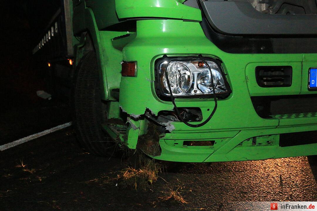 Lkw-Unfall auf B303