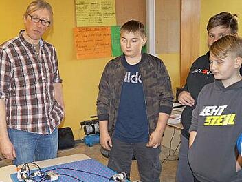 In Workshops konnten die Sch&uuml;ler viel lernen.  Foto: Andrea Kohl