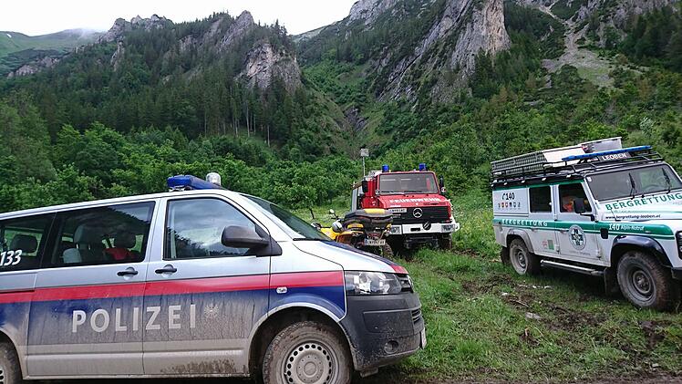Deutsche Schulklasse in &Ouml;sterreich aus Bergnot gerettet