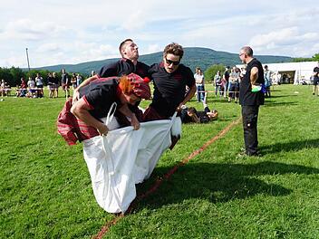 Die Rhöner Highlandgames finden auch in diesem Jahr wieder statt. Termin ist am:  Samstag, 25. Mai in Langenleiten. Foto: Archiv Marion  Eckert
