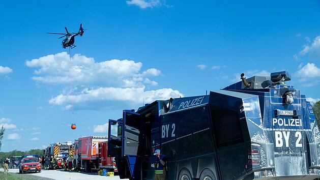 Brand im Tennenloher Forst Erlangen gel&ouml;scht - das ist noch zu beachten