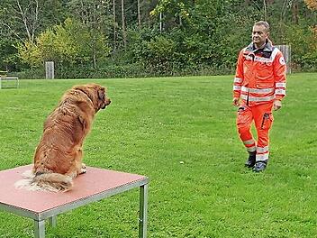 Marco Kraus mit seiner Polly.