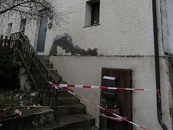 Im Anwesen "Am Turmberg 11" hat es am Neujahrsmorgen gebrannt. Foto: Werner Reißaus