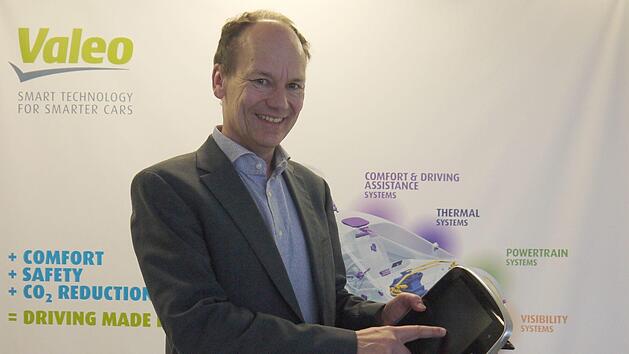 Urgestein: Thomas Hartleb stammt aus Neida und hat das Valeo-Engagement  im ehemaligen Siemens-Werk von Anfang miterlebt. Heute leitet er das Valeo-Kompetenzzentrum f&uuml;r Bedienelemente - mit weltweiter Verantwortung von Bad Rodach aus.Berthold K&ouml;hler