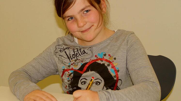 Lea Berger aus Salmsdorf schaffte den Kreissieg bei den Mädchen.