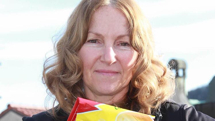 Keine Chips, keine Nachos und dabei auch noch lächeln: Anja Vorndran. Foto: Ulrike Müller