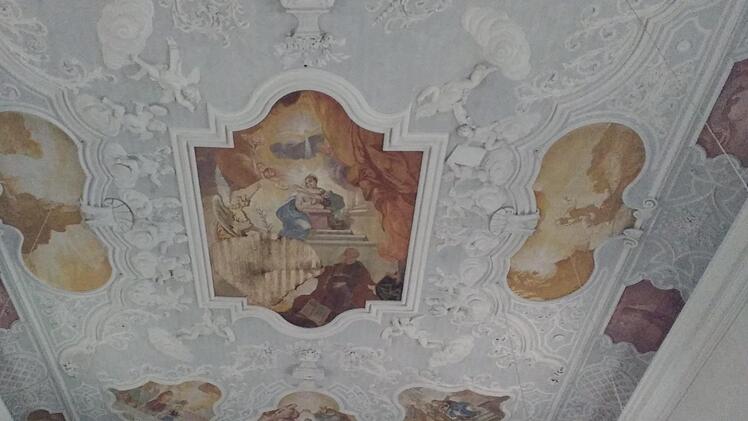 Das schadhafte Marienbild in der Dormitzer Kirche Foto: Martin Rehm