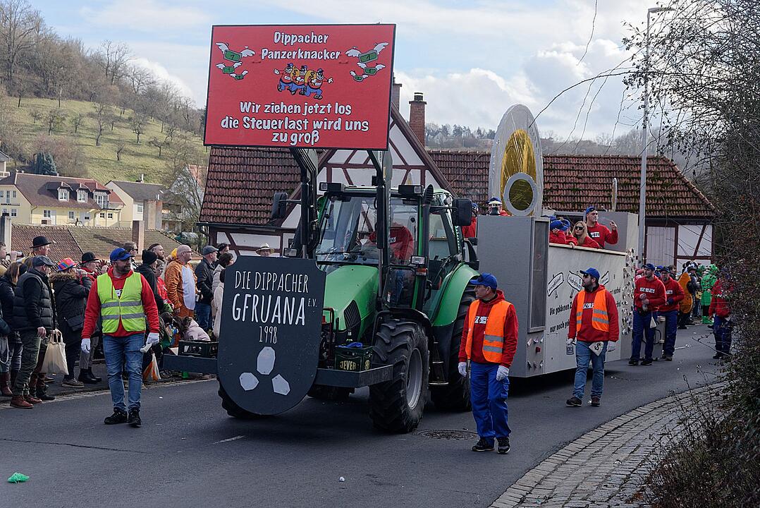 Der Jubiläumsumzug am Faschingsdienstag
