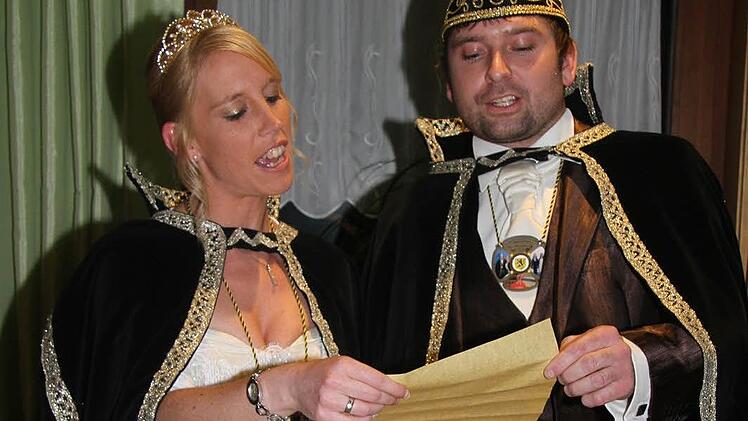 "Wir würden's wieder machen", sagte das Faschingsprinzenpaar Simone und Heiko Tautermann. Foto: Sonja Adam