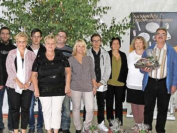 Das Unternehmen Rauschert Steinbach ist stolz auf seine verdienten Mitarbeiter.  Foto: Rauschert