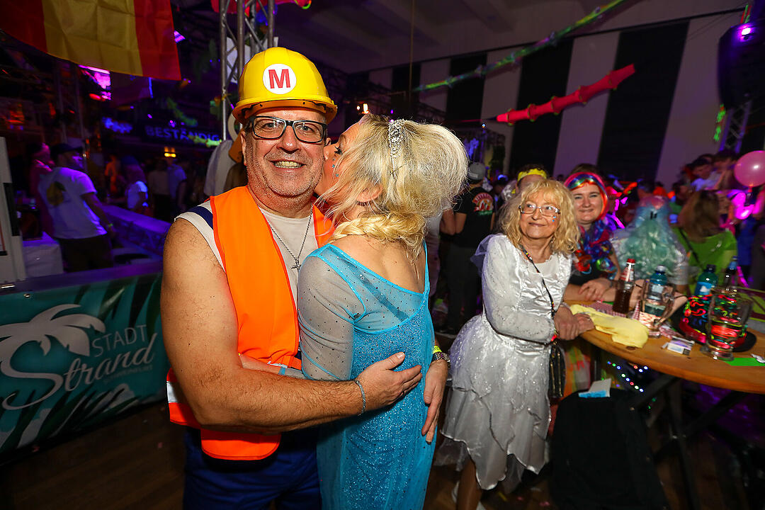 Beste Partystimmung in der Stadthalle