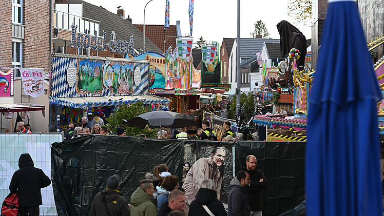 Brand in Geisterbahn